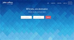 Desktop Screenshot of jobsnoffers.com